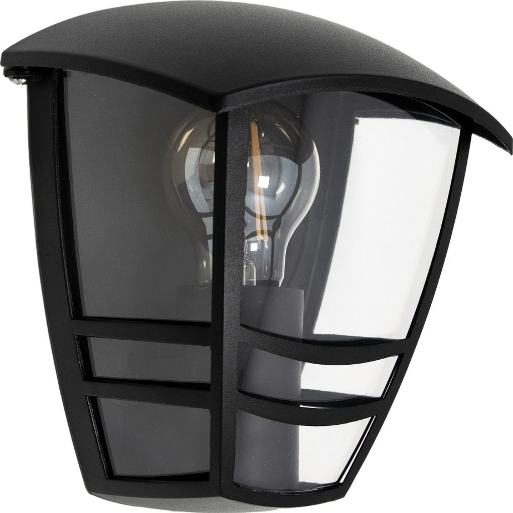 Gartenlampe Fassaden Außenwandbeleuchtung IMMA BLACK W E27 schwarz IP44 EDO777379 EDO Garden Line