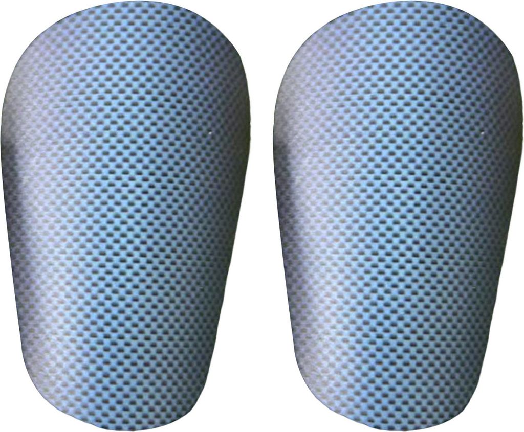 1 Paar Mini-Fußball-Schienbeinschoner mit Fasermuster, rutschfest, für Kinder, Jugendliche, Erwachsene, Spieler, Miniatur-Schienbeinschoner, Schu...