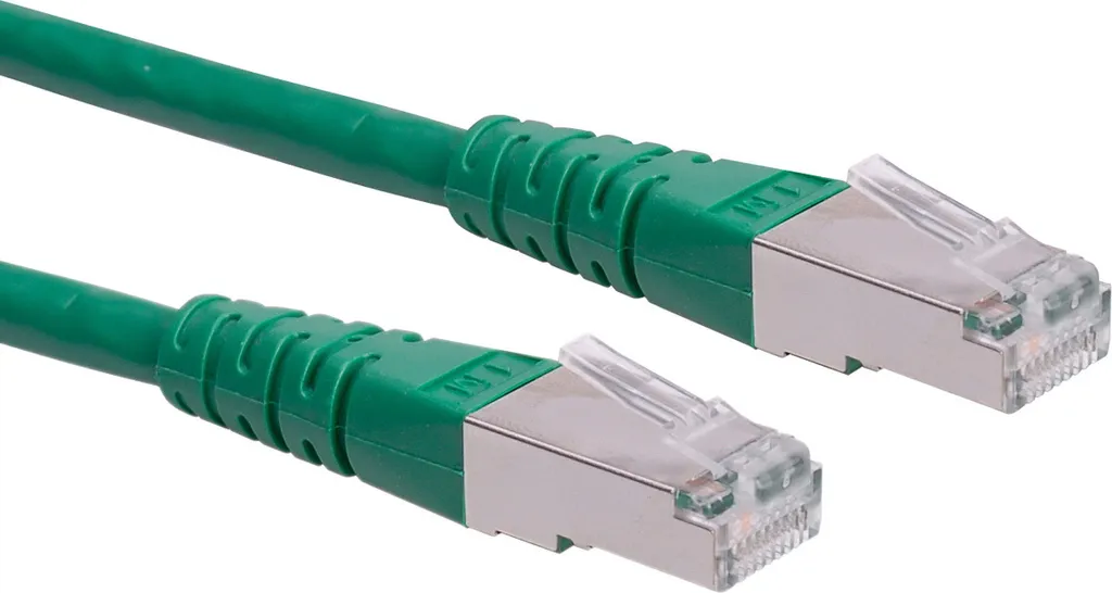 Cavo Lan Professionale Roline Cat6 1.5m Verde | PiMF S/FTP Rame