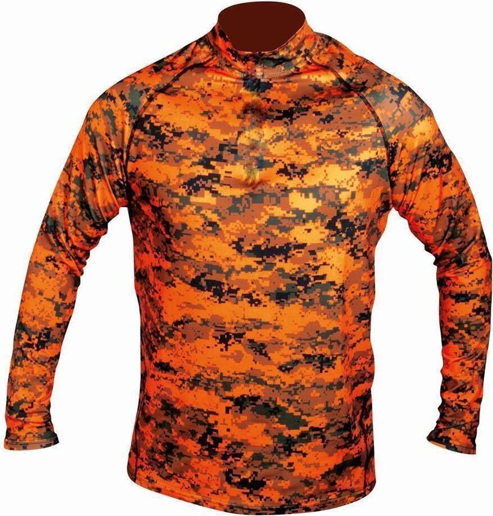 Hart Aktiva Langarm Shirt Herren Pixel Blaze L