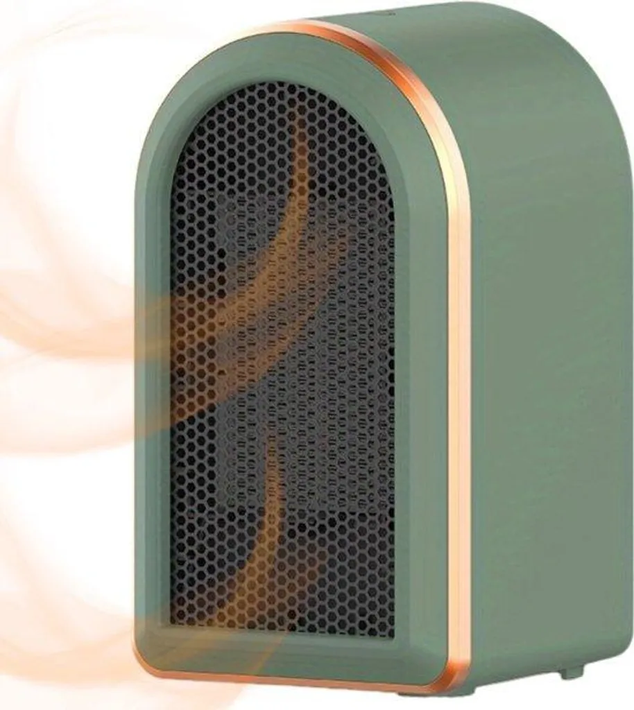 Chauffage d'atelier électrique 1200W : idéal pour bricoler au chaud Vert