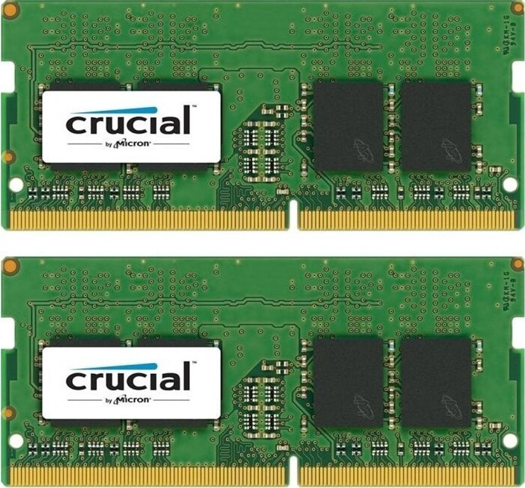 Crucial DDR4-2400 Kit 16GB 2x8GB SODIMM CL17 (8Gbit)