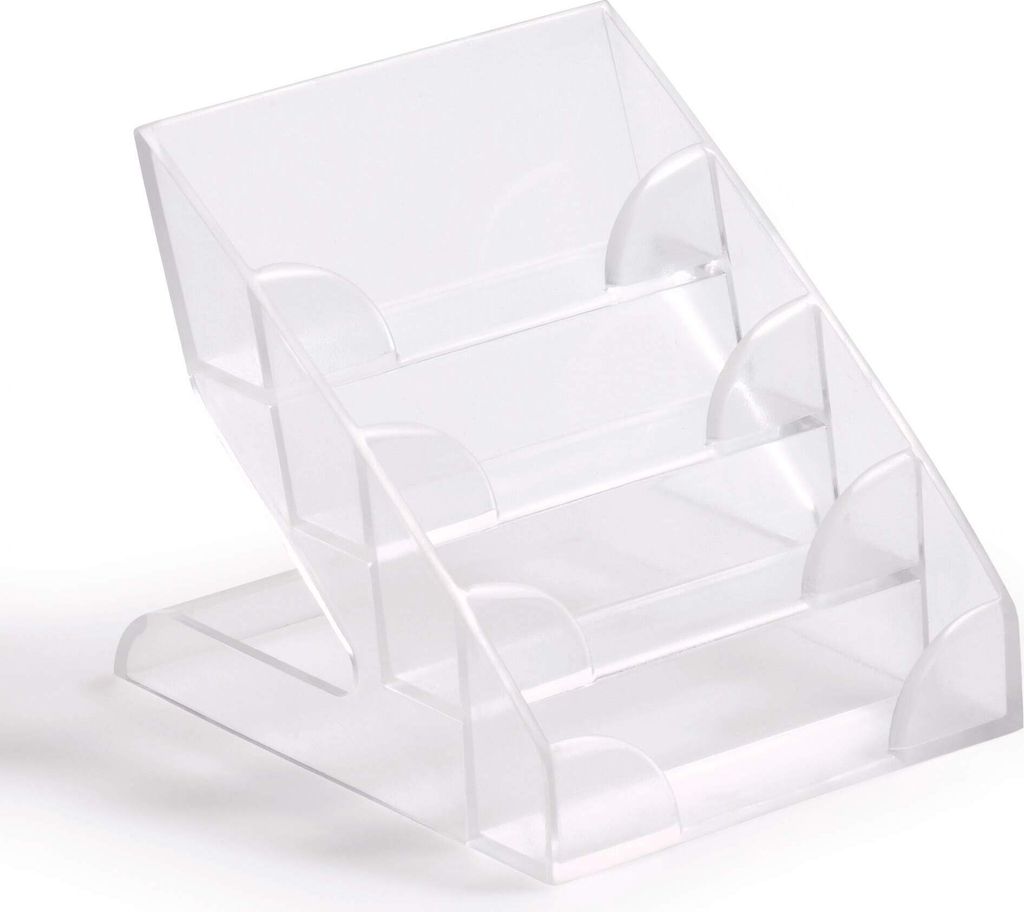 DURABLE Visitenkartenaufsteller, 243919 transparent