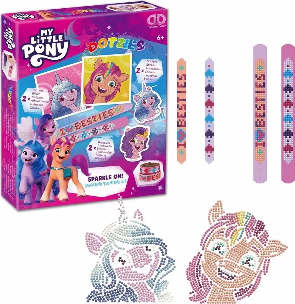 Diamond Dotz DOTZIES My Little Pony, ab 3 Jahren