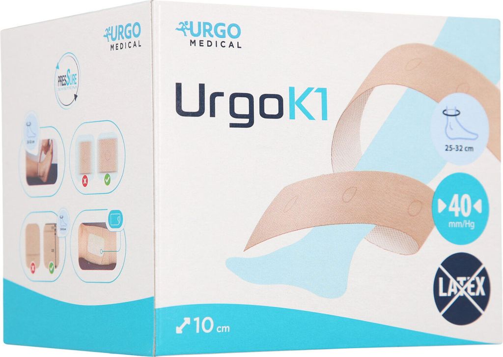 Urgok1 Système de compression 10cm tour de cheville 25-32cm Image du produit 