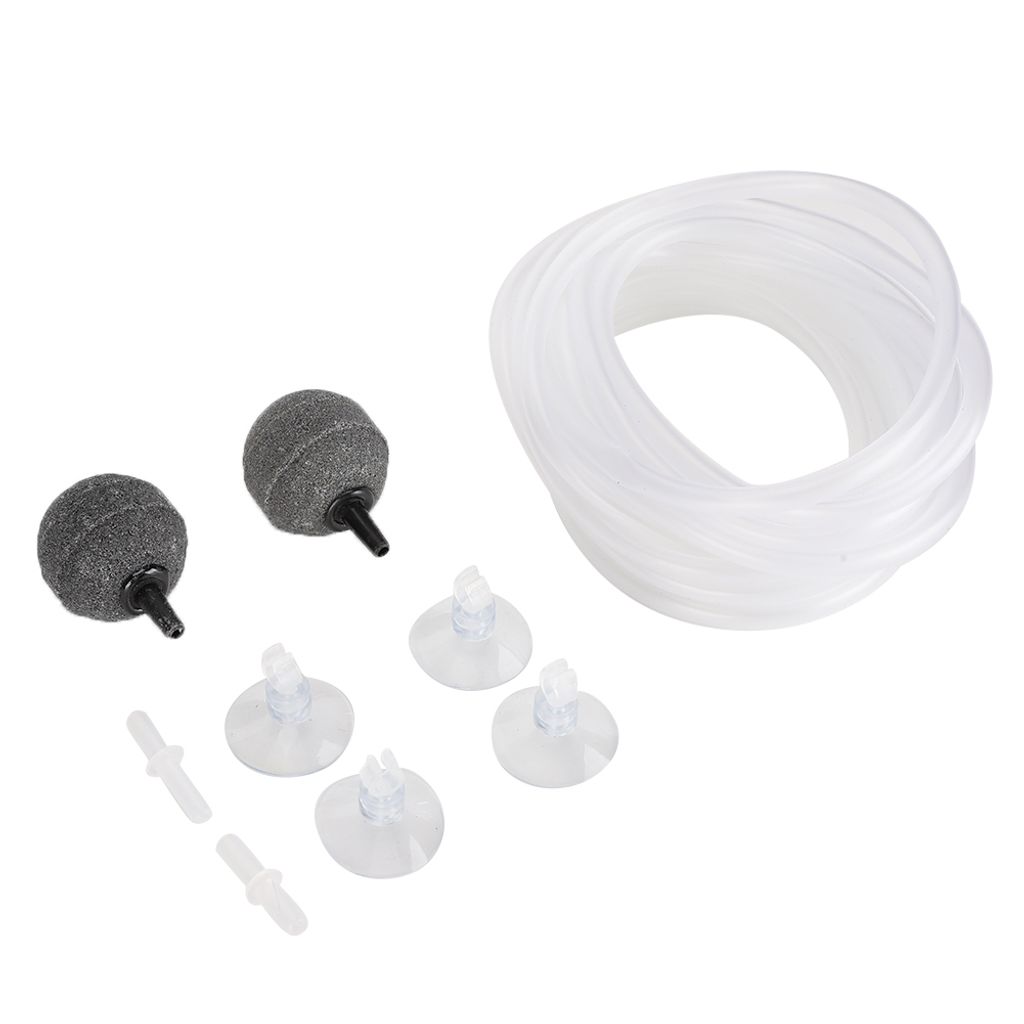 Aquarium-Luftpumpen-Zubehör,Sauerstoffpumpen-Zubehör,Luftzubehör ohne Pumpe,Teichbelüfter-Sauerstoff-Kits,Schlauchventil-Stein