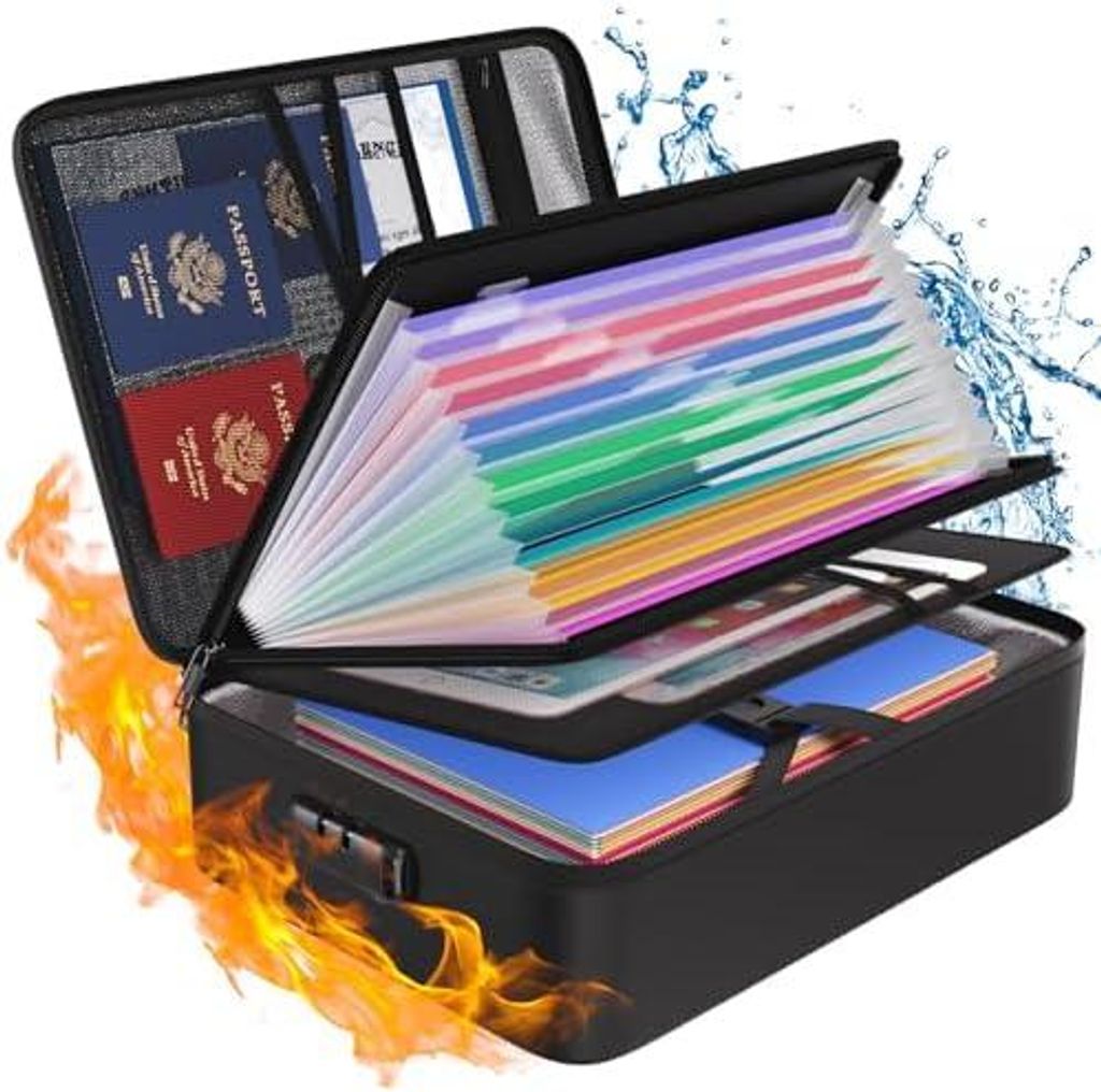 Tamfile 5200℉ Feuerfeste Dokumentenbox, Wasserfeste Produktbild 