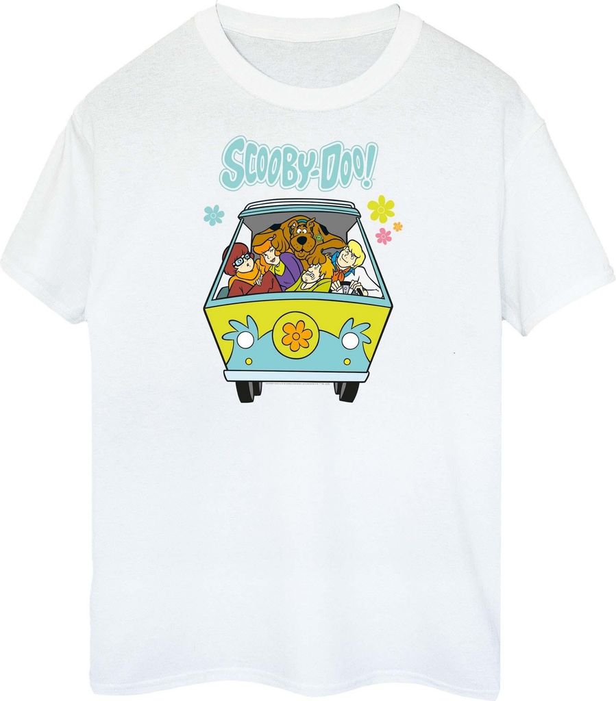 Scooby Doo - "Mystery Machine" T-Shirt für Damen BI51899 (5XL) (Weiß)