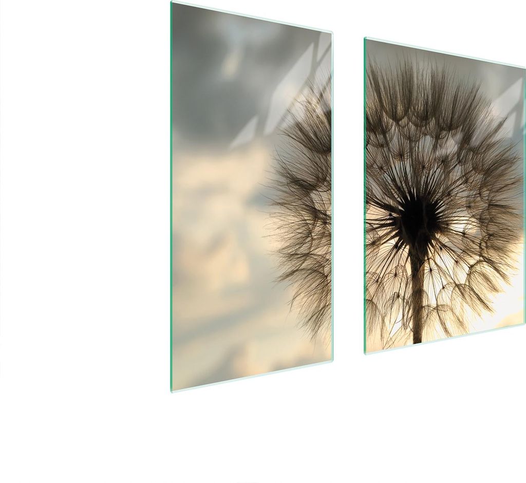 Glasschutzplatte Board 75X52 Blume