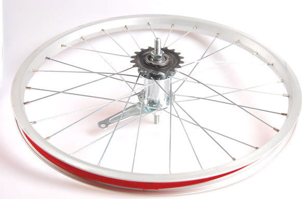 Hinterrad 20 x 1,75 Aluminium mit Bevorzugung Bremsnabe - Produktbild 