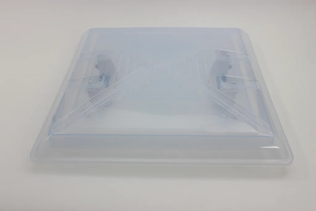 Lanterneau MPK 40x40 cm Modèle 46 / 460 Transparent pour Camping-Car