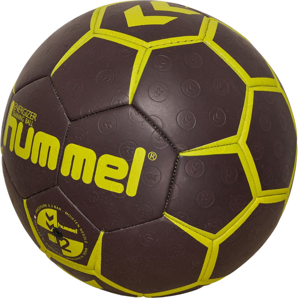 Hummel HmlCLASSIC Energizer HB Neon - Pallone Da Pallamano, Nero/Verde Fluorescente, Con Vescica Agugliata - 6
