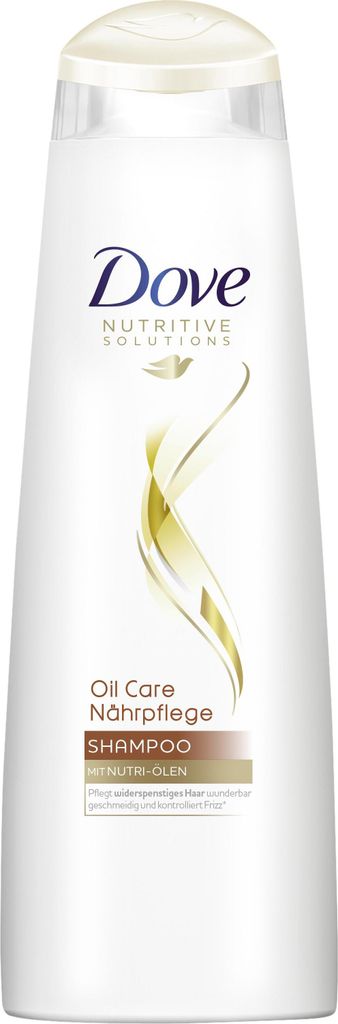 Dove Shampoo OIL CARE NÄHRPFLEGE 250ml Geschmeidigkeit für trockenes Haar