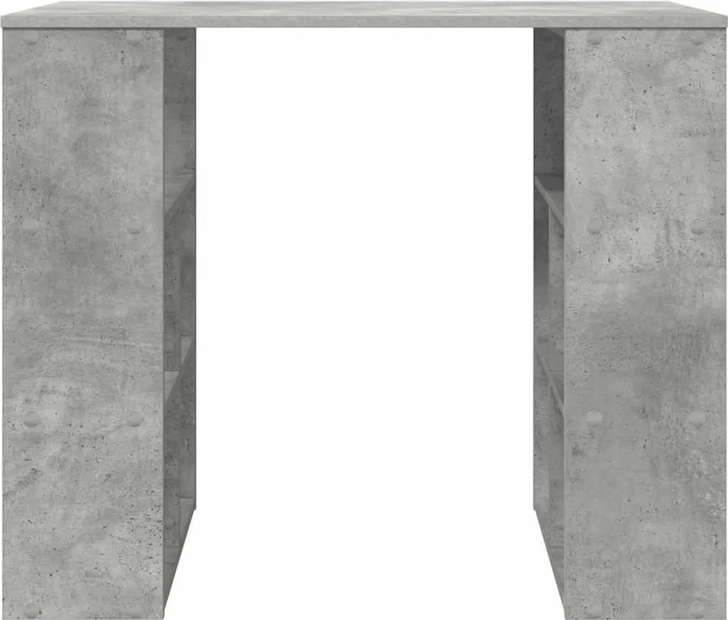 Scrivania Grigio Cemento Maison Exclusive 90x50x75 cm | Offerta Online - 5