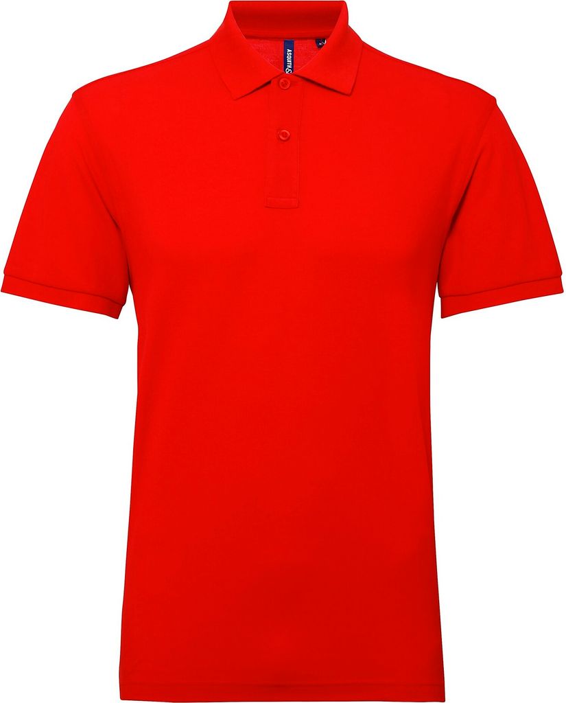 Asquith&Fox Herren Poloshirt RW5350 (2XL) (Kirschrot)