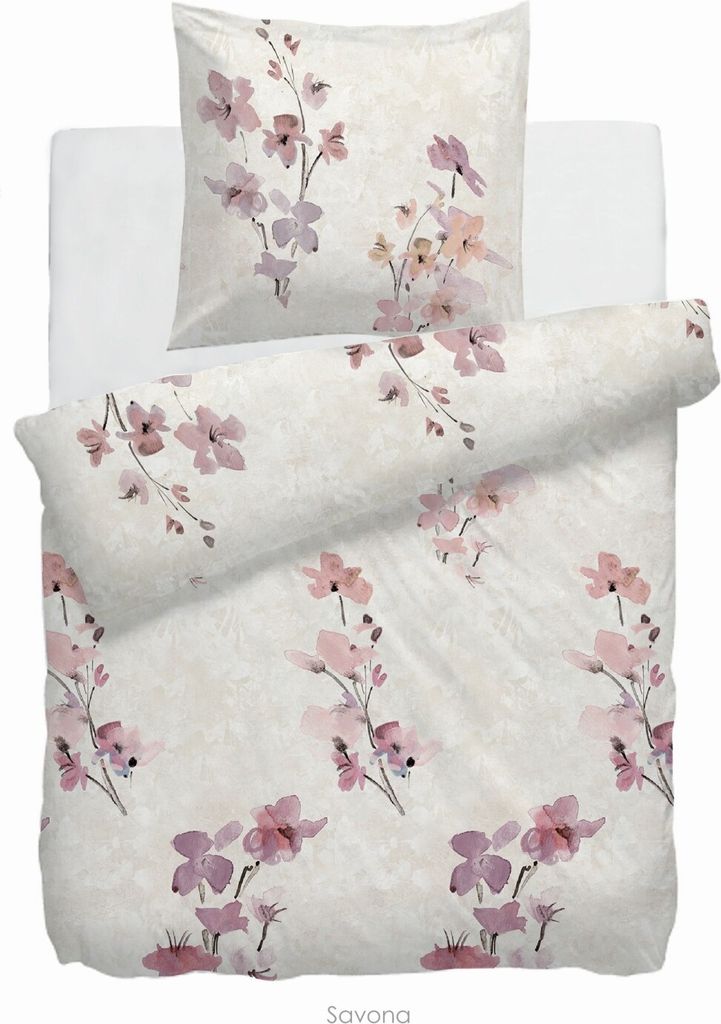 HnL Velvet-Touch Bettwäsche Savona Multi aus Baumwolle 155 x 220 cm wärmend, GRÖßENAUSWAHL:155x220 cm + 80x80 cm
