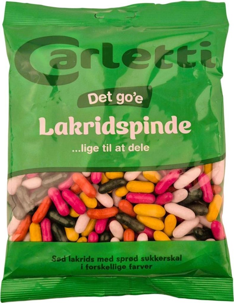 Carletti Lakridspinde 380g Produktbild 