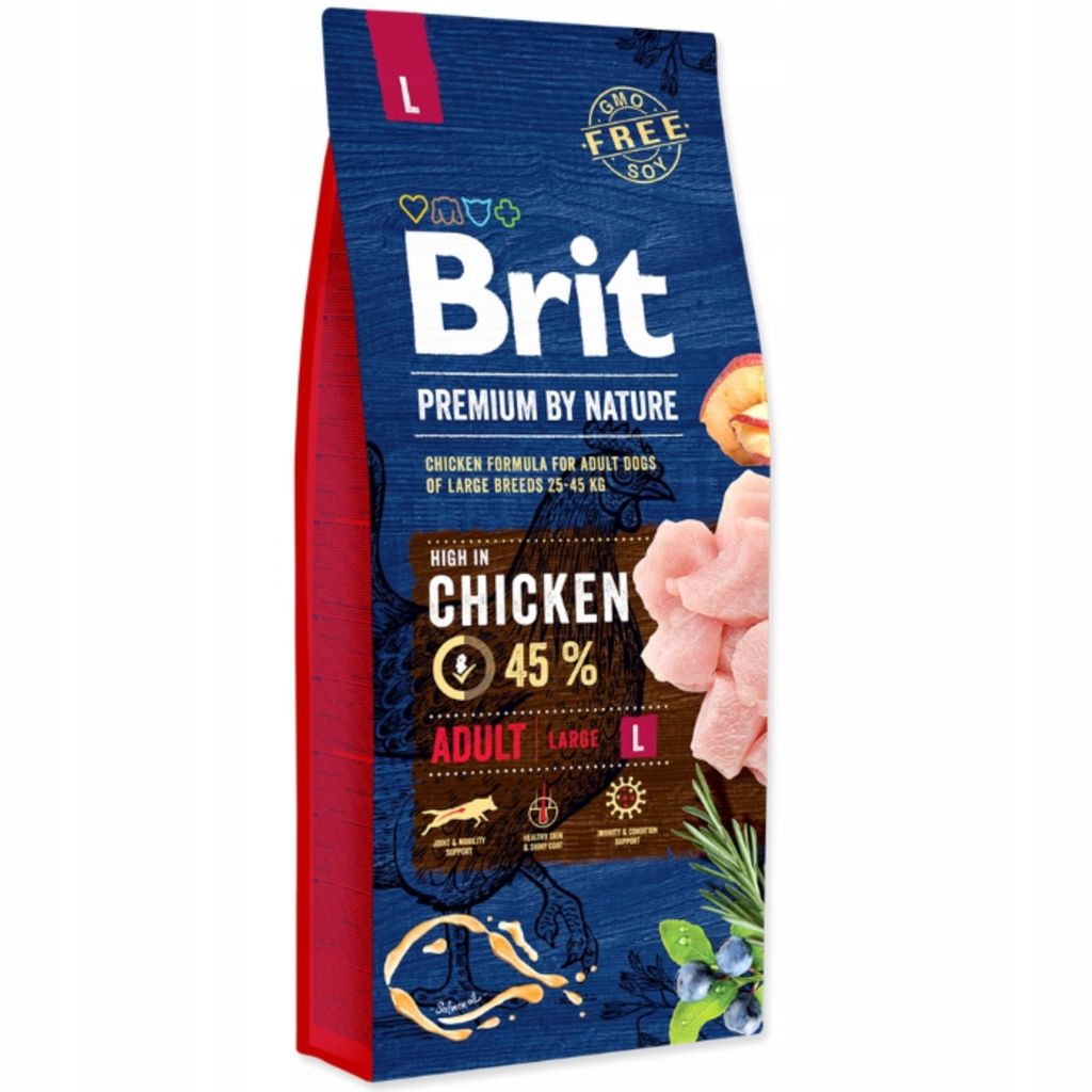 Brit Premium By Nature Adult L 15 kg