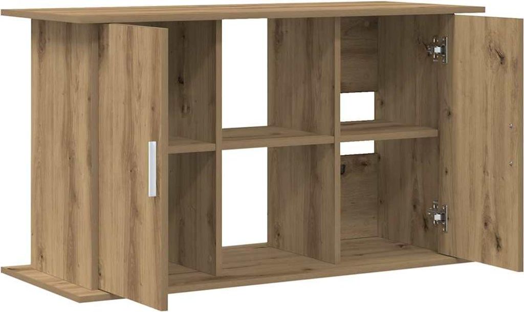 vidaXL Akváriový stojan Artisan Oak 101x41x58 cm materiál Obrázok produktu 