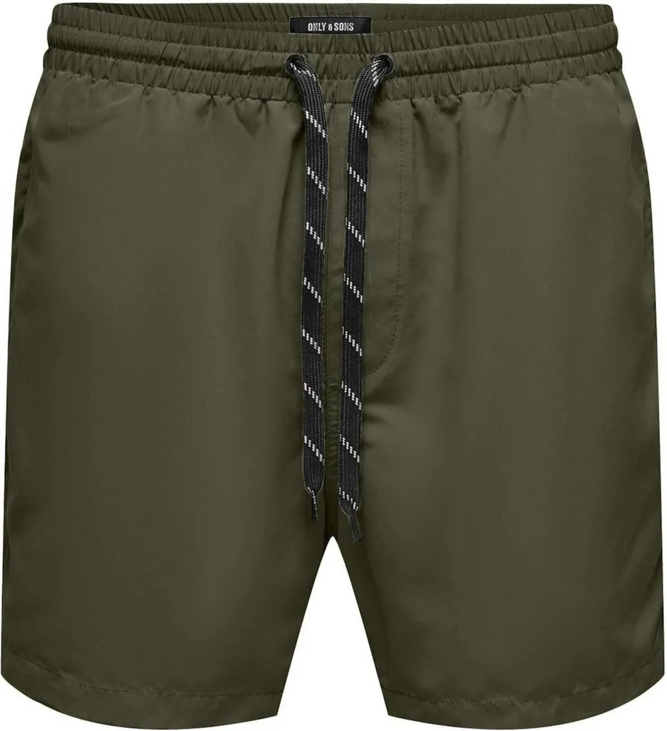 Maillot de bain de plage Only & Sons 22021832 Olive - Taille S Homme