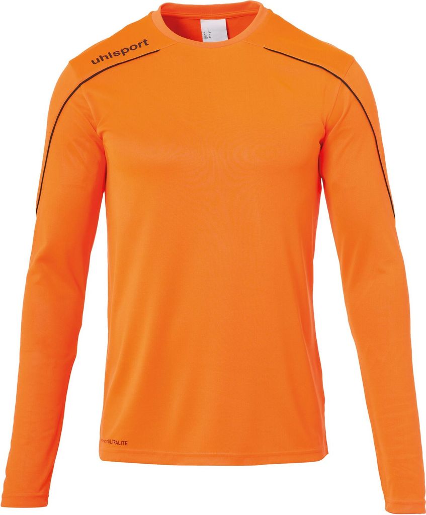 Uhlsport STREAM 23 TRIKOT LANGARM S fluo orange/schwarz
