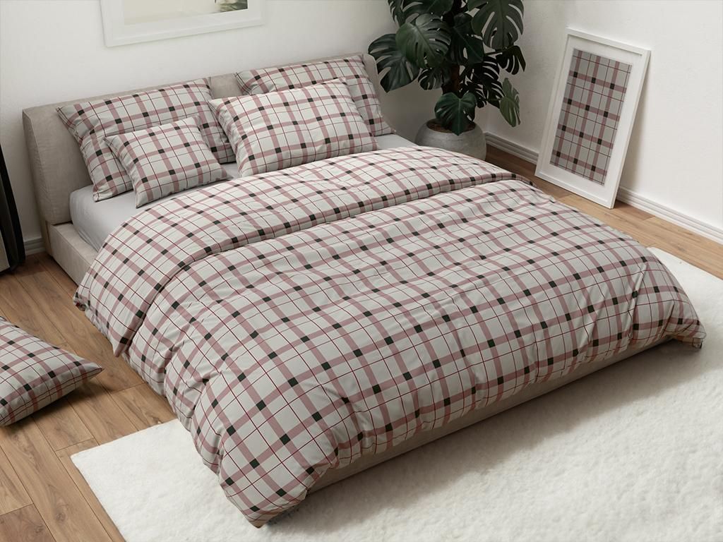 Bavlnené obliečky HOABI krémové Rozmer obliečky: 70 x 90 cm Obrázok produktu 