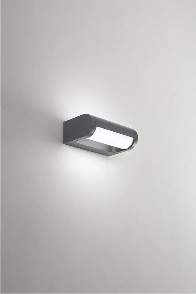 Applique LED Extérieure Perenz Anthracite 12W 3000K Diffuseur Orientable