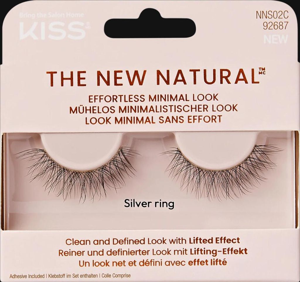 KISS The New Natural False Eyelashes Full Strip Lash 1 Pair