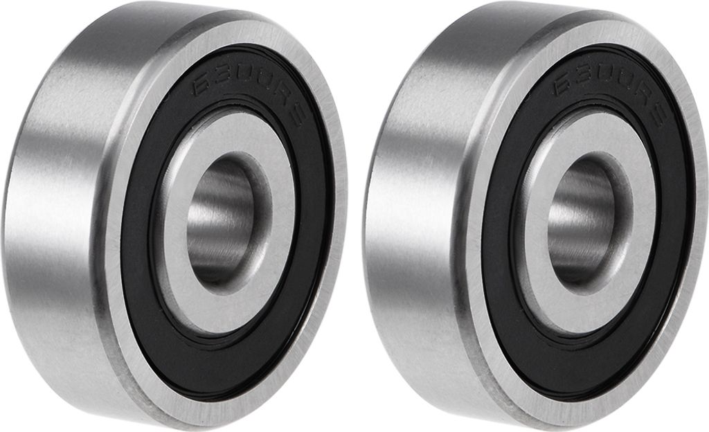 2 Stück Kugellager 6300-2RS Z2 Doppelt Geschirmt Rillenkugellager Kohlenstoffstahl Lager 10mm X 35mm X 11mm