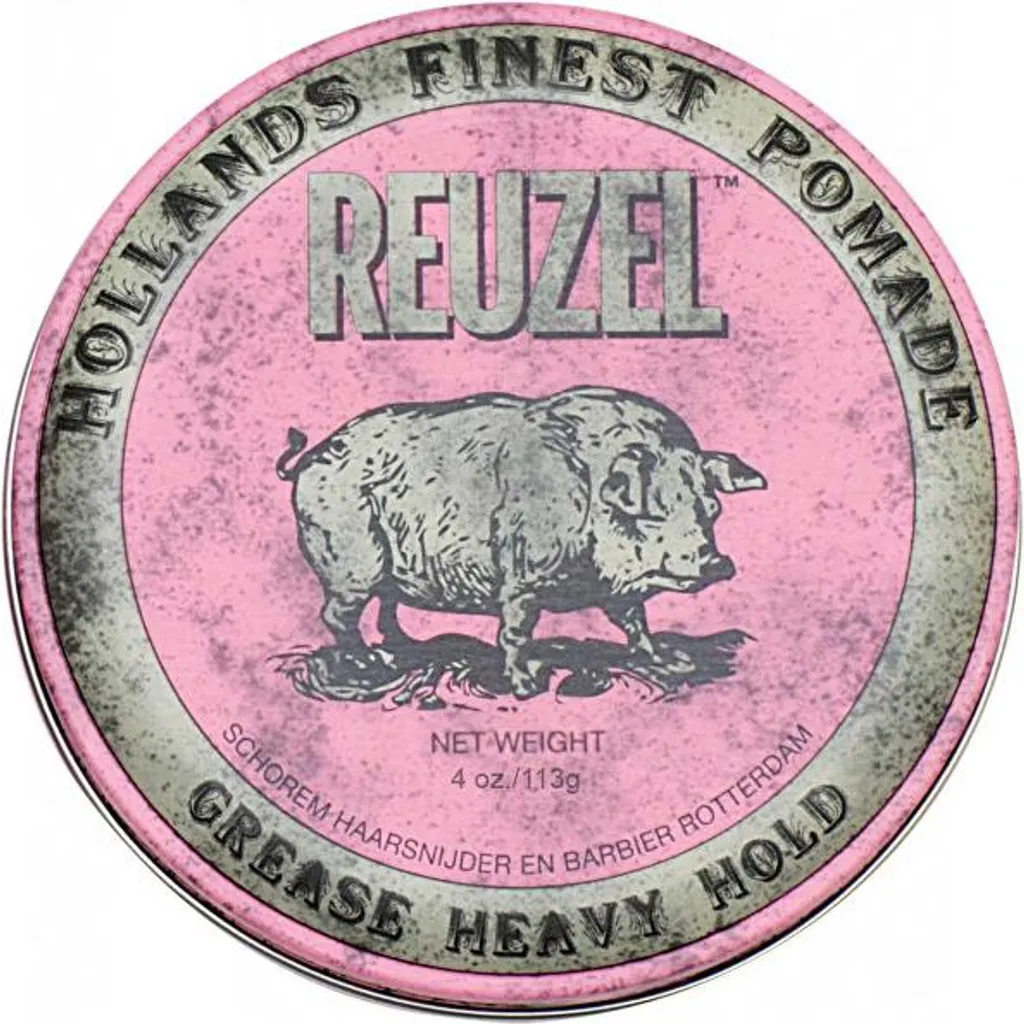 Cire coiffante forte fixation lourde Pink Heavy Grease pour homme 95 g