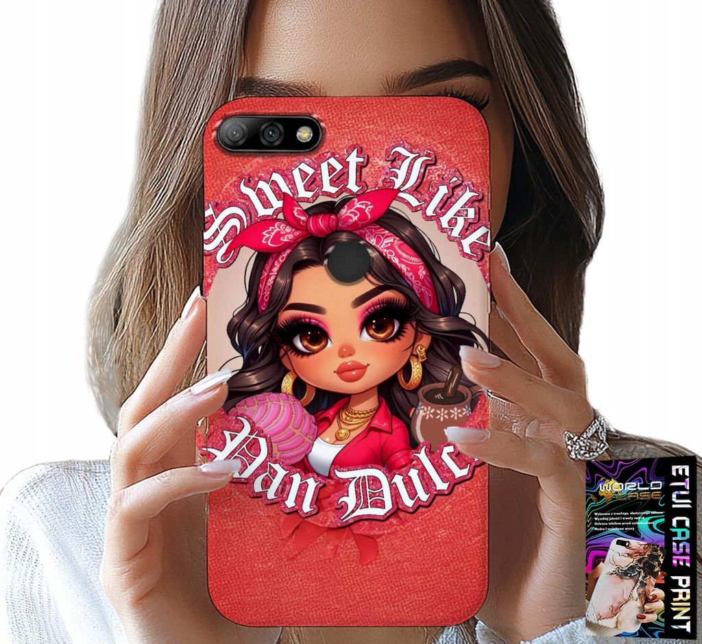 Fall Für Huawei Y7 2018 - Süss Wie Mode-Puppen Für Mädchen