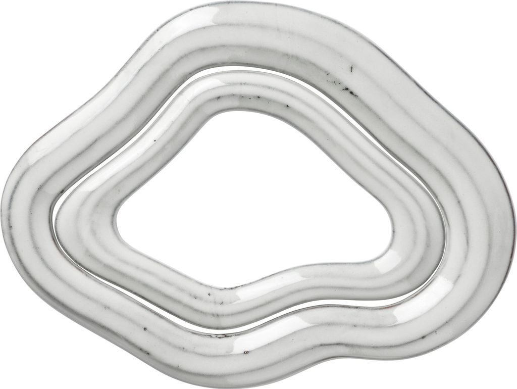 Broste Copenhagen NORDIC SAND Untersetzer 25x19cm Set2