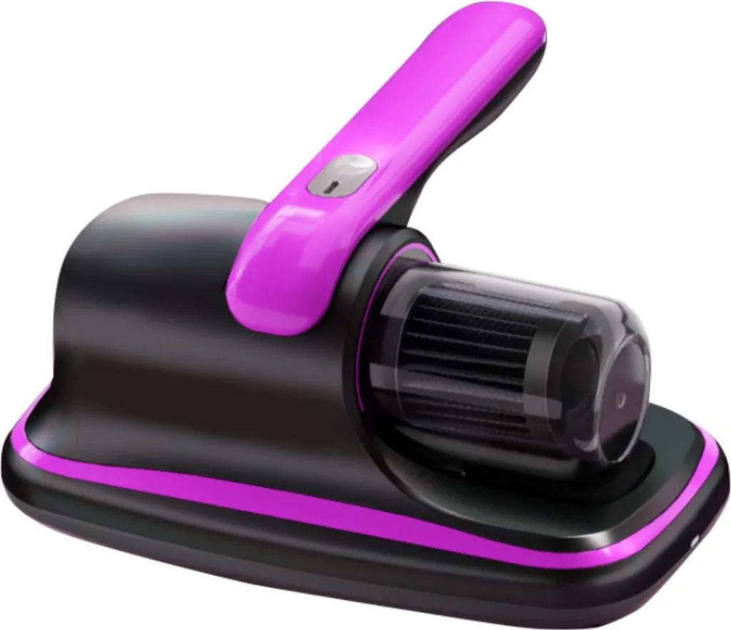 INF Aspirateur UV sans fil pour lit - Anti-acariens à forte aspiration