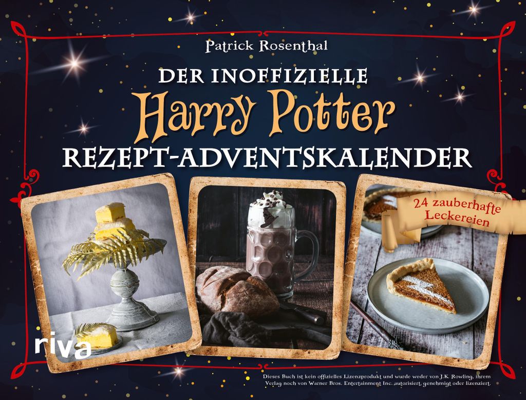 Der inoffizielle Harry-Potter-Rezept-Adventskalender. Produktbild 