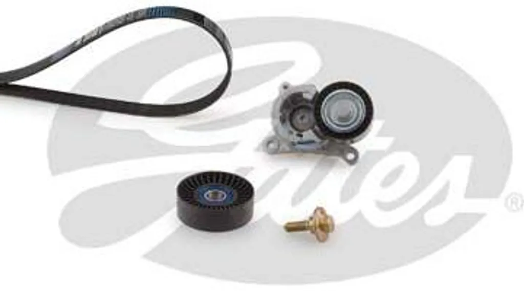 Kit courroies GATES K016PK1203 pour entretien Peugeot 406 et 206