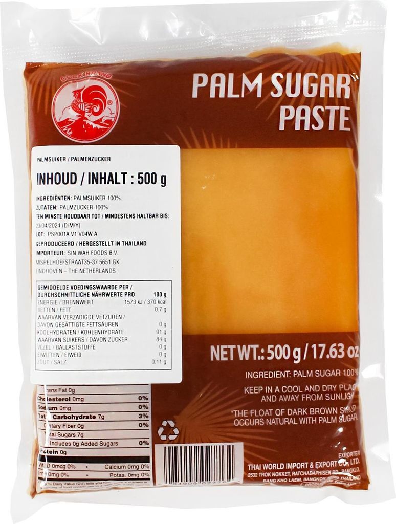 Cock Palmzucker Paste 500g Produktbild 