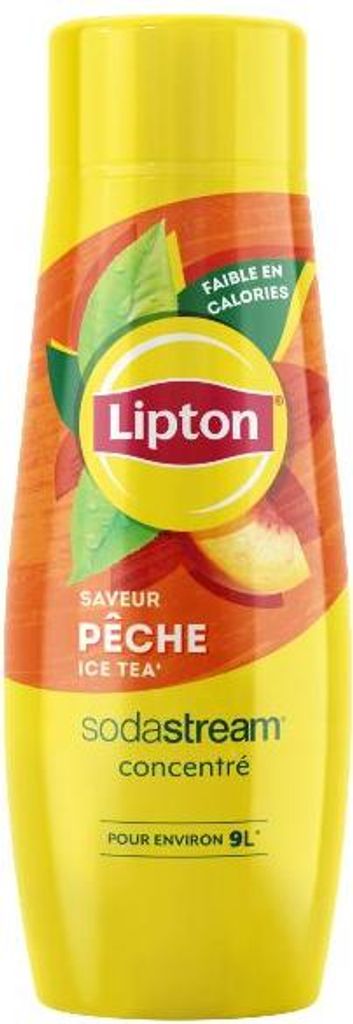 Concentré Sodastream Lipton Pêche Boisson Rafraîchissante Image du produit 