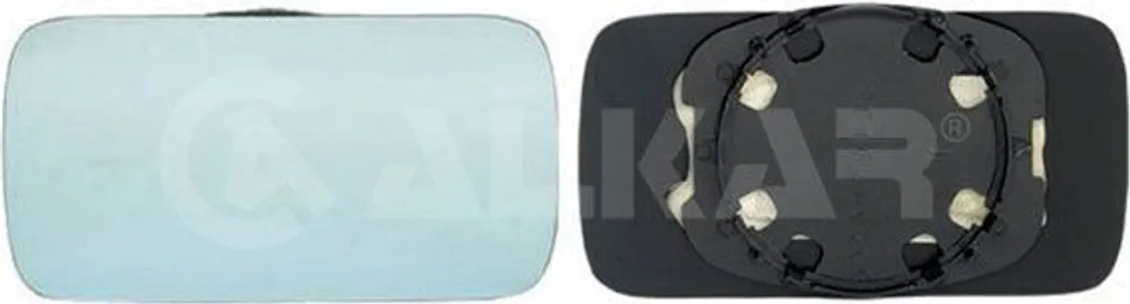 ALKAR 6403470 Verre de Rétroviseur Gauche OE 60810937 pour Alfa 145 146