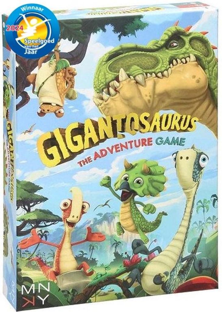 MNKY Entertainment – gra planszowa „Gigantosaurus: Przygoda Zdjęcie produktu 