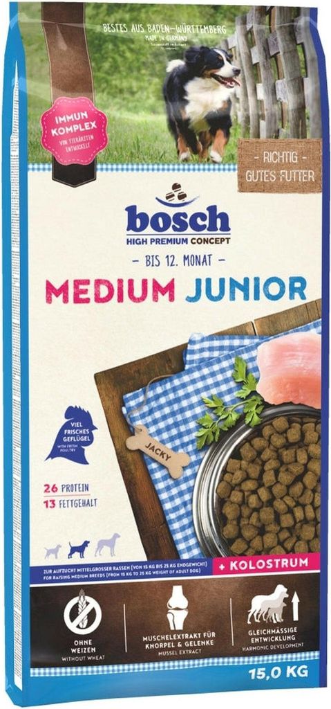 Bosch Medium Junior       15kg Produktbild 
