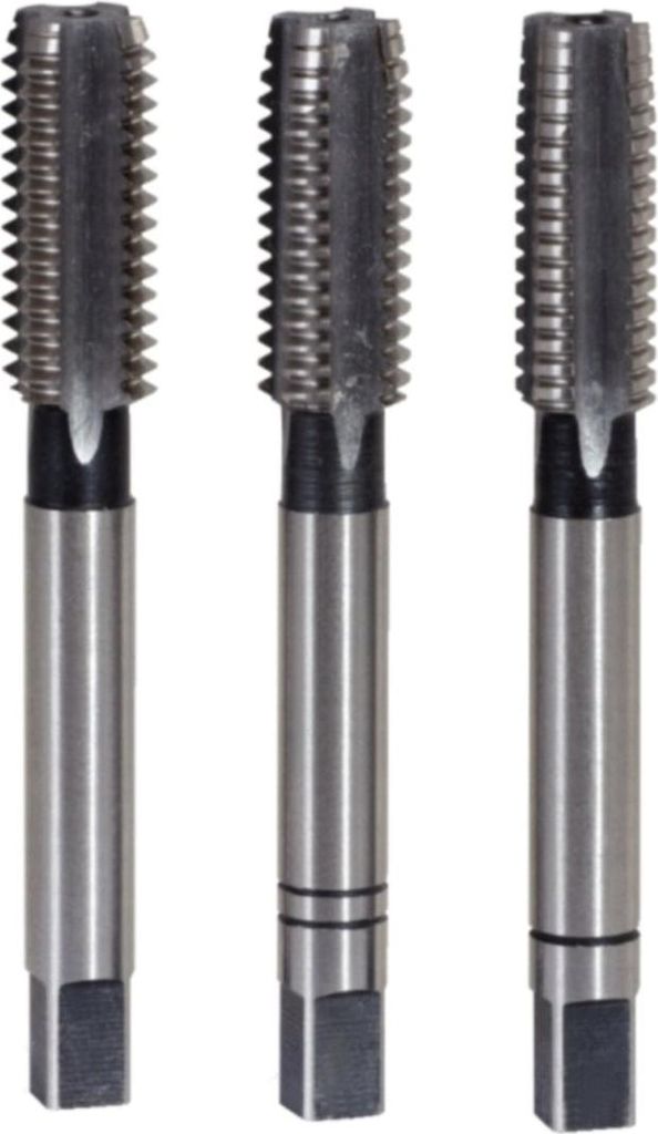KS Tools HSS Handgewindebohrer-Satz M, M2,5x0,45, 3-tlg.