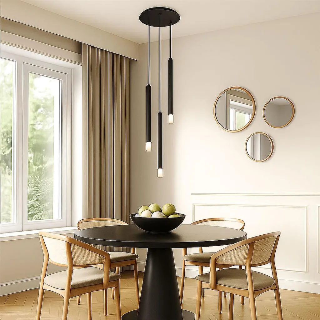 Suspension design multicolore BLAKE pour un éclairage de salon chic