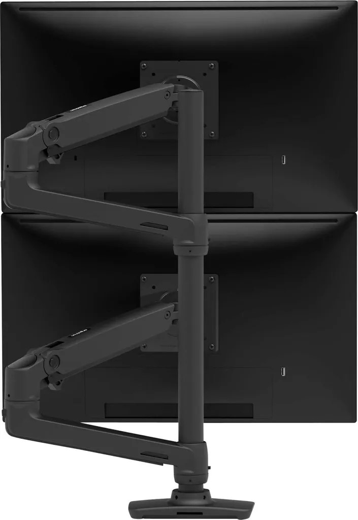 Ergotron LX Support Double Écran 40 Pouces Noir Sidéral 45-245-224