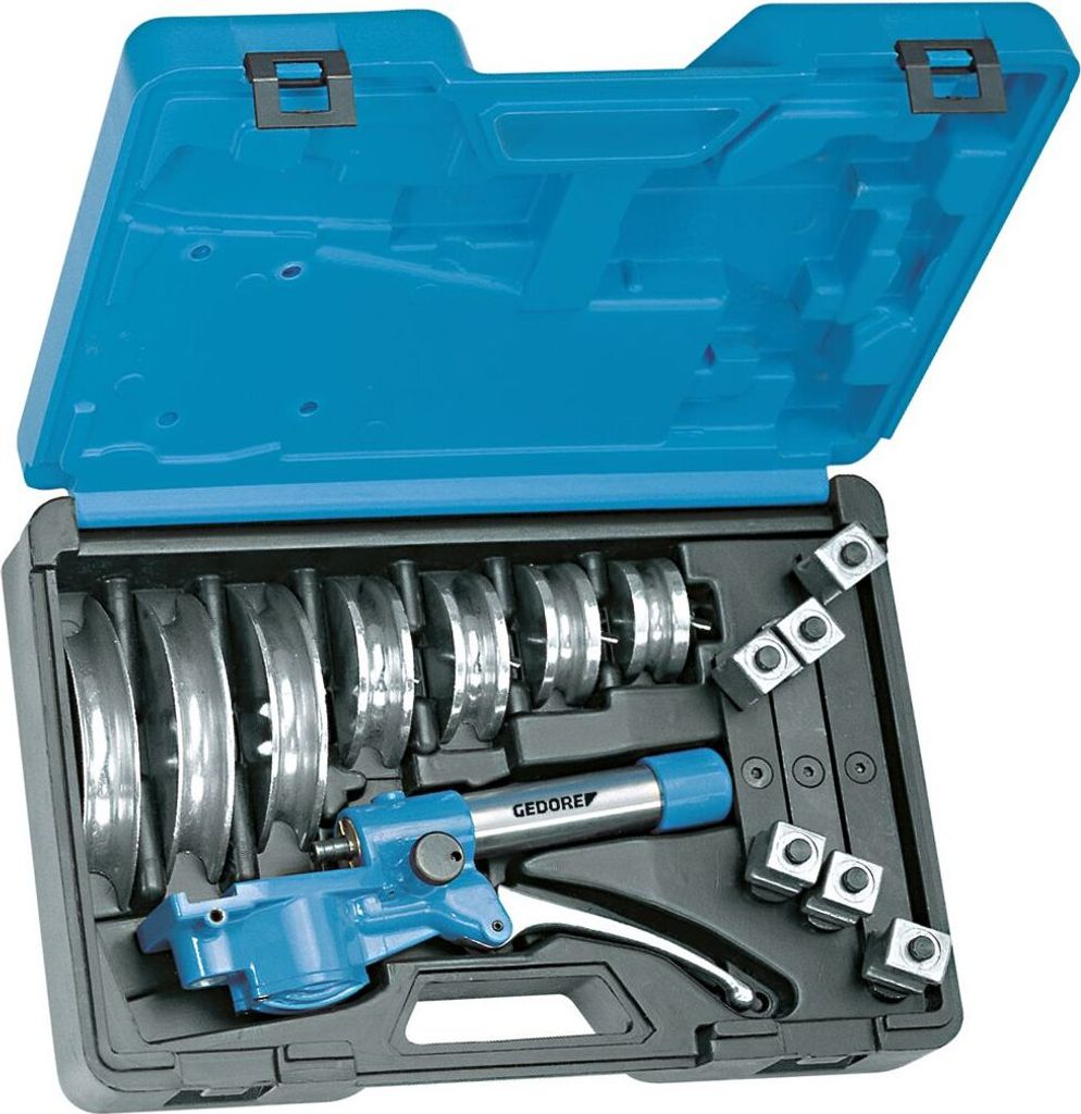 GEDORE 245610 Handrohrbieger-Satz, hydraulisch, 8-teilig, 4635230