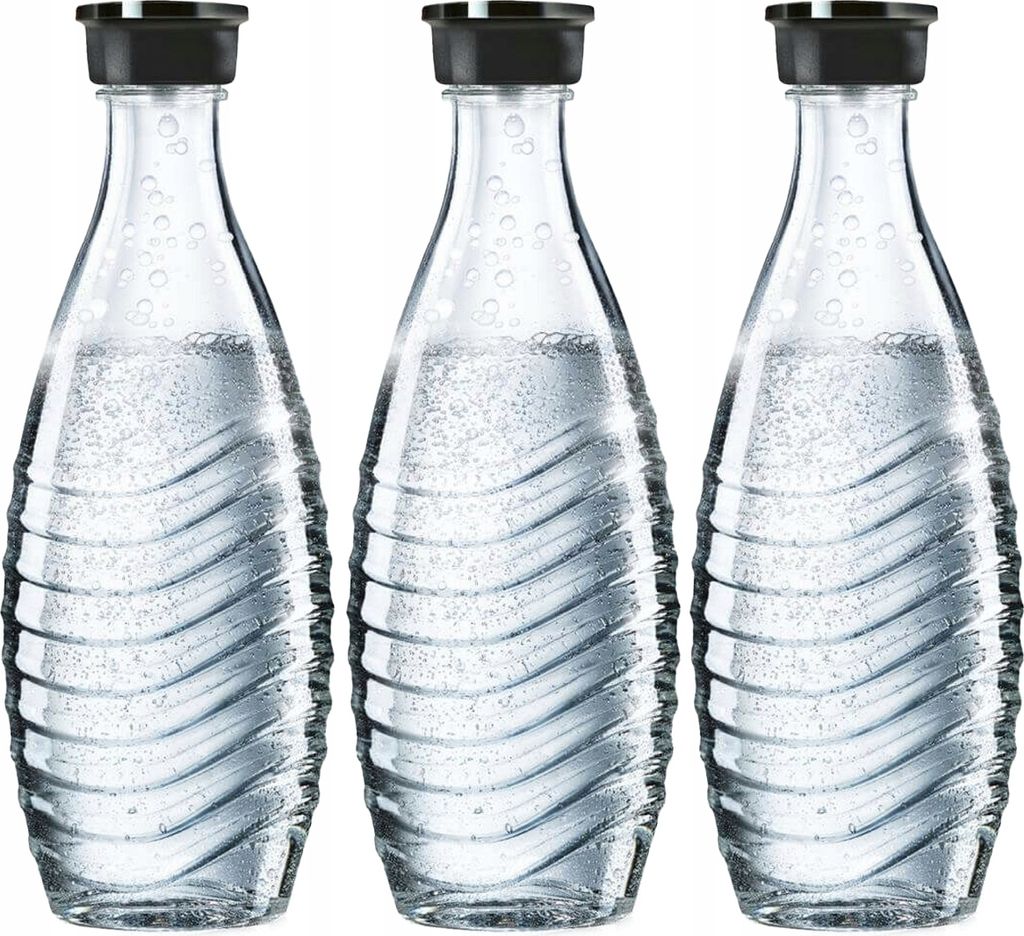 3x SodaStream Carafe en verre pour Saturator 0,6 L Image du produit 