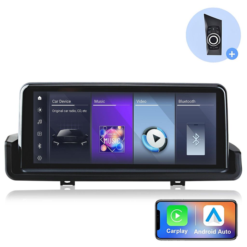 10.25'' keiner sistema autoradio Für BMW E90 2005-2012 SWC Immagine del prodotto 