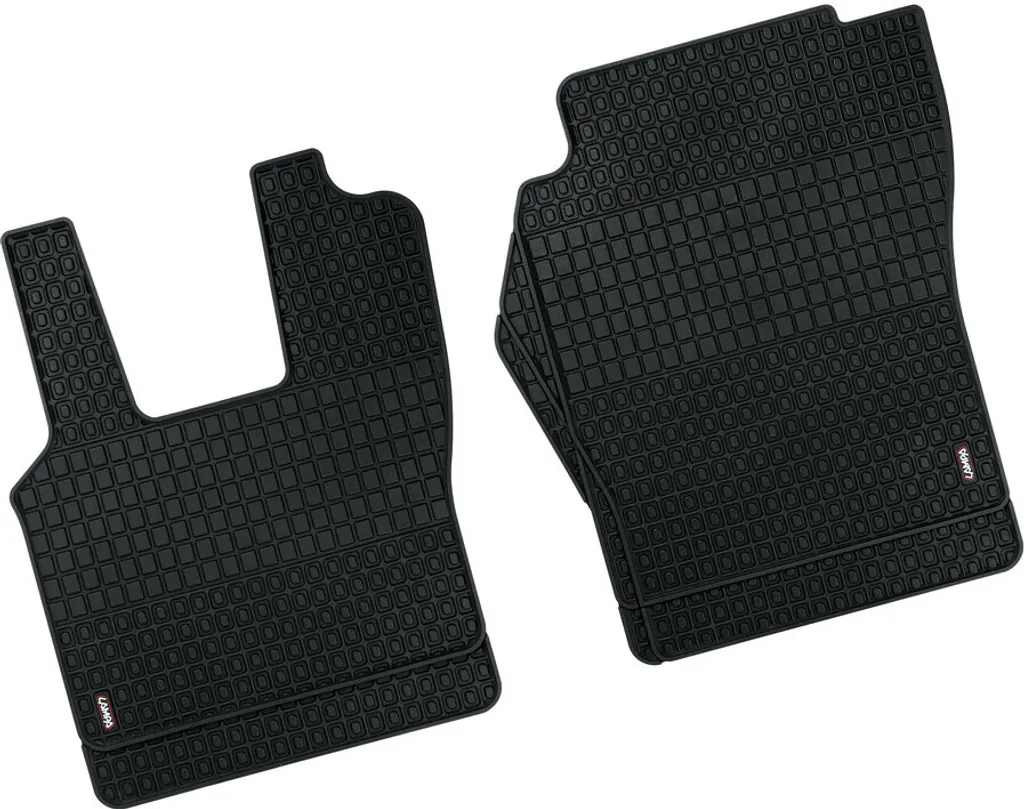 Tapis de sol camion éco-caoutchouc Lampa résistant pour Scania G4-G5-G6