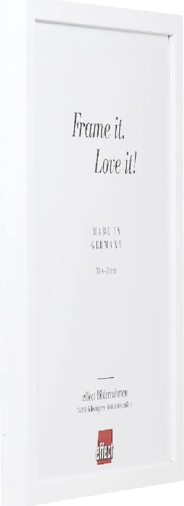 Cornice Bianca Moderno Design Effect 14,8x21 | Arredo Interni Legno - 2