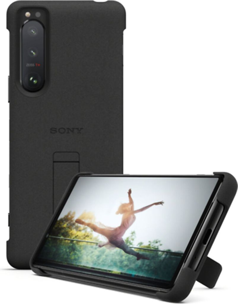 Xperia 5 III Cover schwarz Handyhülle Produktbild 