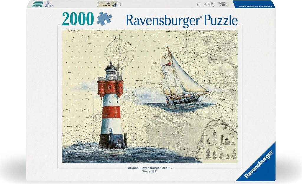 Faro romantico Ravensburger 12000804 Immagine del prodotto 